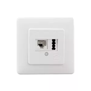 Розетка RJ-45 Rutenbeck 13311201 Белая
