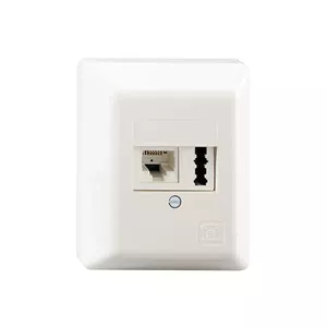 Rutenbeck 13311101 socket-outlet White