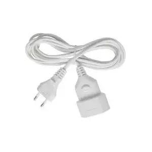 Сетевой кабель Brennenstuhl H03VVH2-F White 3 м