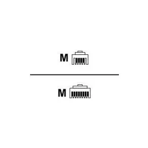 Unify cable L30250-F600-A594 — 6 m connection cable for MW6/MW8, silversatin