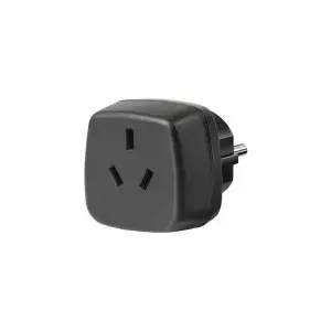 Brennenstuhl Travel Adapter Australia, China/earthed адаптер питания / инвертор Черный