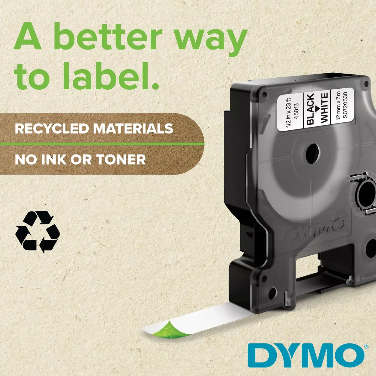 Лента для этикеток DYMO D1 Standard 19мм Photo 10