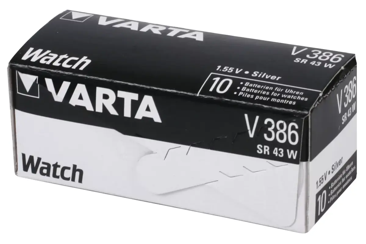 Vienreizējā baterija Varta V386 Photo 2