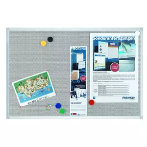 Magnetic Board Franken PM3612 Metal 600 x 450 mm Silver