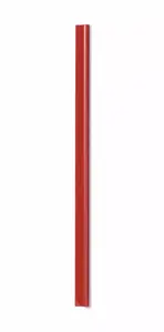 Durable A4 Spine Bars, 3 mm, Red, 50 Pieces