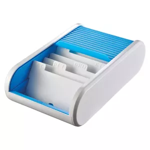 Держатель для визиток Helit H6218030 Пластиковый Синий