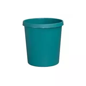 helit atkritumu urna H6105852 31x32cm 18l apaļa plastmasas zaļa (H61058-52)