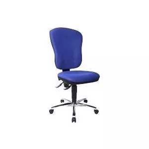 Офисное кресло Topstar Steel Point 80 Blue — эргономичное, с регулировкой высоты, модель 8189 BB6