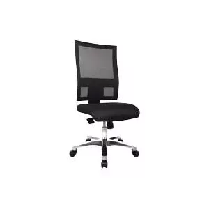 Office chair Topstar PRONETSYT20 — black, ergonomic design with adjustable height