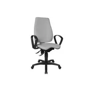Office chair Topstar BAK450T23 — ergonomic adjustable, grey