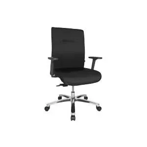 Офисное кресло Topstar Big Star 10 XXL Black BT190T W50 — эргономичное кресло с высокой спинкой, размер XXL