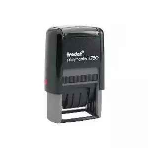 Stamp trodat Printy-Dater 64247 41x24mm, date stamp, arrival mark