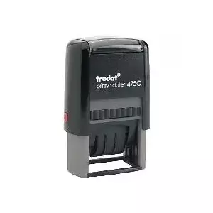 Self-inking stamp Trodat Printy 4750/L 41×24 mm with date
