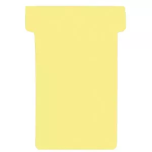 T-Card Franken TK204 Planning Board Accessory Yellow 100 pcs