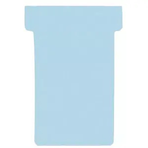 T-Card Franken TK218 Planning Board Accessory Light Blue 100 pcs