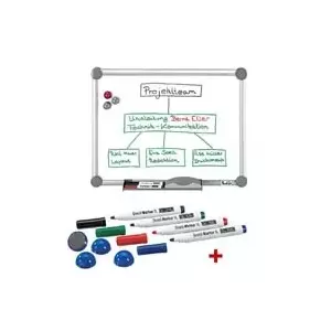 Whiteboard Maul 60x45 cm, magnetic grey surface, model 6301084.SPR