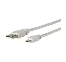 MicroConnect USB 2.0 cable USB A to Micro-USB B 0.6 m Grey Male/Male