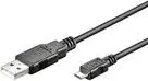 MicroConnect USB A to Micro-USB B Cable 0.6m Photo 2