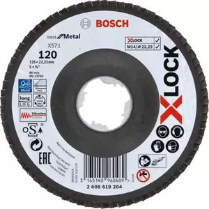 Grinding disc Bosch X-LOCK X571 BEST FOR METAL