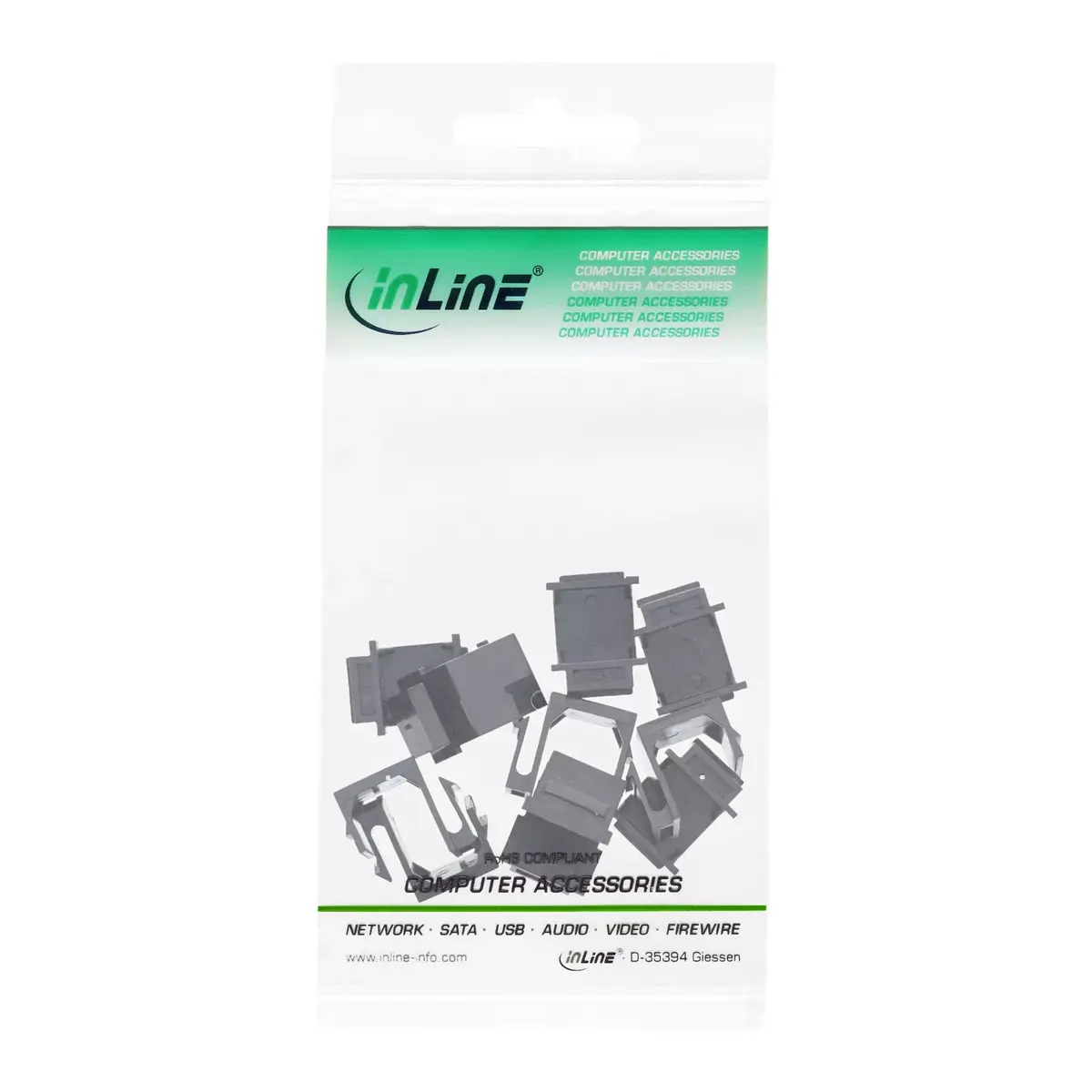 Blind cover for module slot InLine 76205B Photo 3