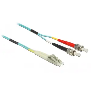 Optical Fibre Cable DeLOCK 86568 LC to ST Multi-mode OM3 2 m