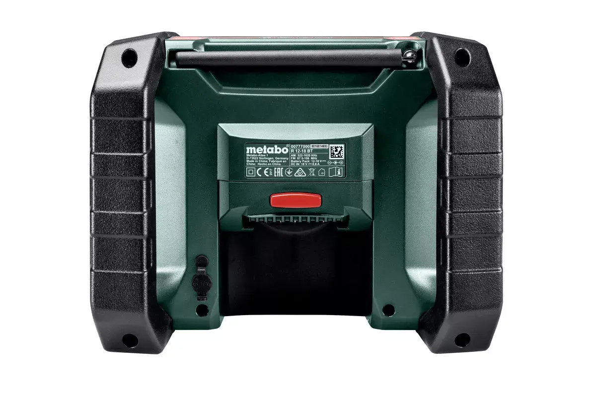 Portatīvā radio Metabo R 12-18 DAB+ BT Photo 5