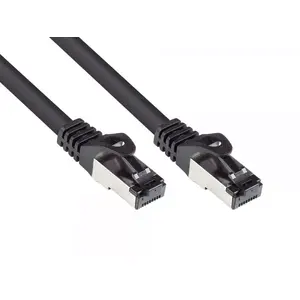 Сетевой кабель Alcasa 8060-HP030S черный 3м Cat6a S/FTP