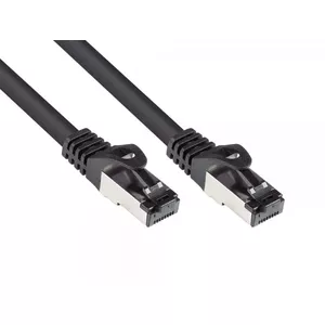 Networking Cable Alcasa 8060-HP005S Black 0.5m Cat6a S/FTP