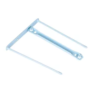 Document clip Fellowes 1189601, polypropylene blue, 87×101×9 mm, pack of 20
