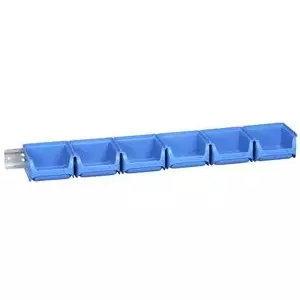Storage box set allit ProfiPlus 1/7 blue, temperature resistant to -10°C, model 457052