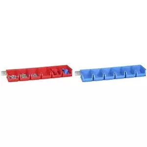 Storage box set allit ProfiPlus 2/7 blue, temperature resistant to -10°C, model 457062
