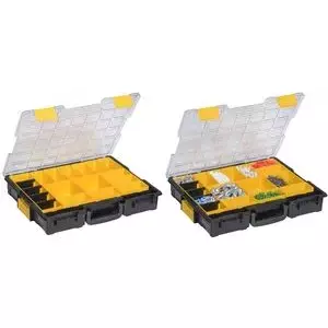 Ящик для мелочей allit EuroPlus Pro>K< 44/19 454222 – модульный кейс с отсеками для крепежа и инструментов