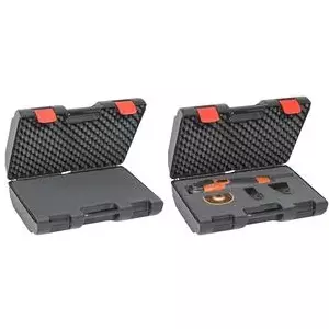 Tool case allit DinoPlus Tool>F< 41 — impact-resistant polypropylene, black/red