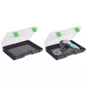 Storage Case allit DinoPlus Hobby 3000 AA – impact-resistant polypropylene, black/green