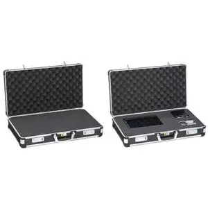 Protective Measuring Device Case allit AluPlus Protect C 60 — aluminium frame, foam interior, black