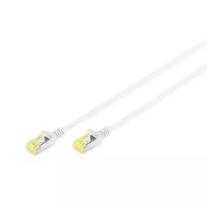 Network Cable Digitus CAT 6A U/FTP Slim patch cord RJ-45 Cat6a 1m Grey