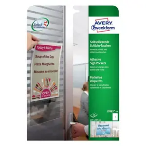 Self-adhesive label Rectangle AVERY L7083-10