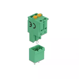 Terminal block set for PCB DeLOCK 66500