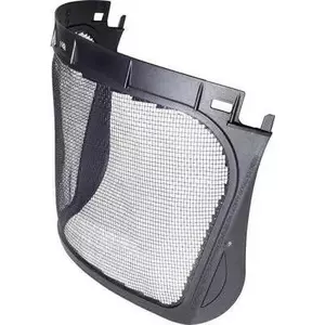 Face shield visor 3M model 7000103791 — replacement black net visor