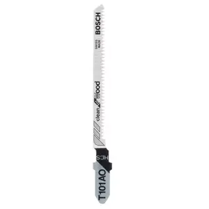 Полотно для лобзика Bosch T101AO Высокоуглеродная сталь