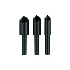 Countersink Set Bosch 2609255124 — 3-piece 8 mm, 10 mm, 12 mm