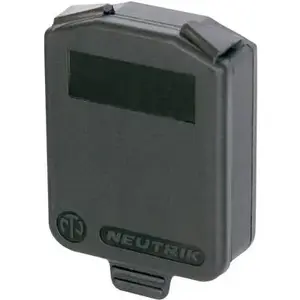 Dust cap Neutrik SCDX6 blue – protective cap for XLR connectors