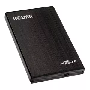 Kolink HDSU2U3 storage drive enclosure HDD/SSD enclosure Black 2.5"