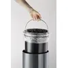 Durable 341258 Round Metal Waste Container Photo 4