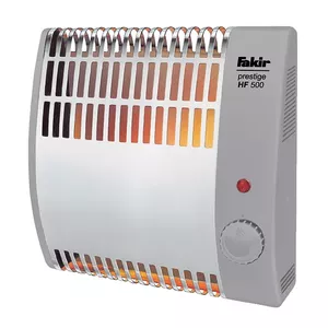 Fakir Prestige HF 500 Iekštelpas Pelēks, Tērauds 500 W Radiators bez eļļas