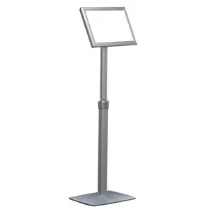 Информационный стенд Franken BS0905 A4 Aluminium Silver
