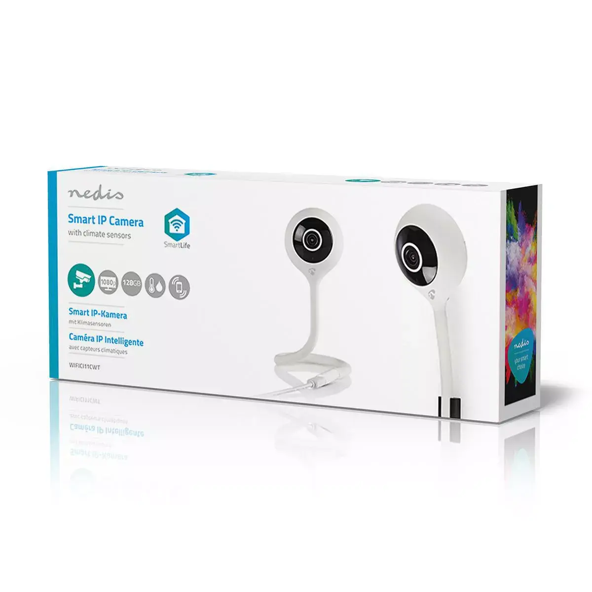 Nedis WIFICI11CWT IP security camera 1920x1080 Photo 7