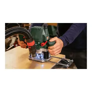 Attaches to vacuum cleaners for a clean workspace