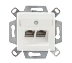 Розетка Dätwyler Cables 435060 RJ-45 Категория 6a Белая