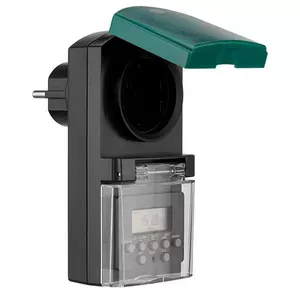Daily Weekly Timer REV 0025760603 Black Green